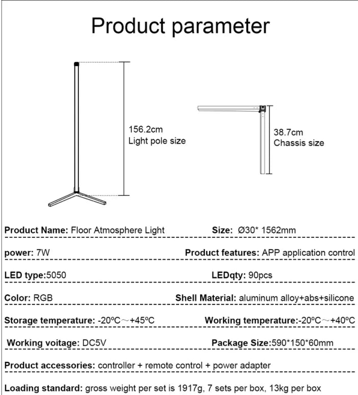 LuxeLight Floor Lamp